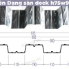 sàn deck h75w900