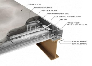 Sàn deck CAD – Bản vẽ kỹ thuật chi tiết hỗ trợ thi công chuẩn xác