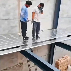 tấm sàn lắp ghép không cần đổ bê tông h40W200 và h40w300